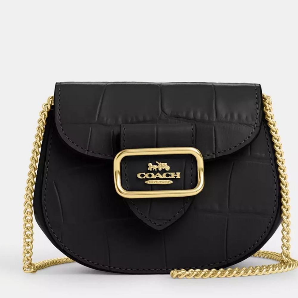 COACH Morgan Card Case on a chain